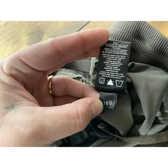 Kuhl Durango Pants Womens Gray Ruched Leg Hiking Nylon Outdoor Size 2 Regular - Picture 10 of 15